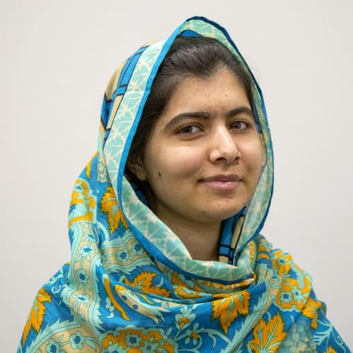 Photo of Malala Yousafzai