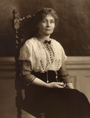 Photo of Emmeline Pankhurst