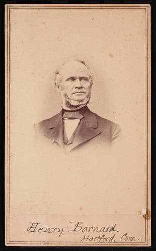Photo of Henry Barnard