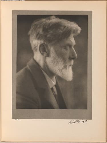 Photo of Robert Seymour Bridges