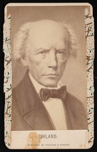 Photo of Ludwig Uhland