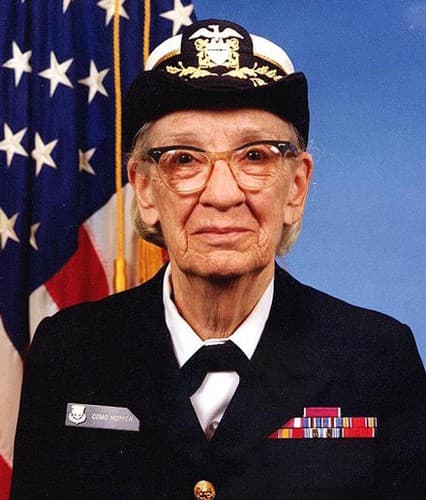 Photo of Grace Murray Hopper