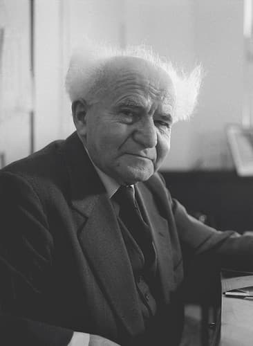 Photo of David Ben-Gurion