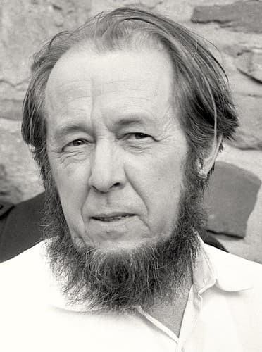Photo of A. Solzhenitsyn