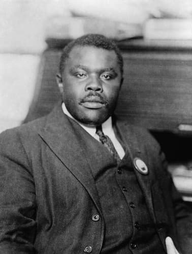 Photo of Marcus Garvey