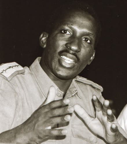 Photo of Thomas Sankara