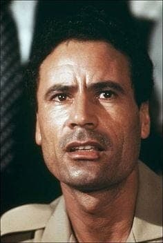 Photo of Muammar Qaddafi