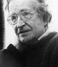 Photo of Noam Chomsky