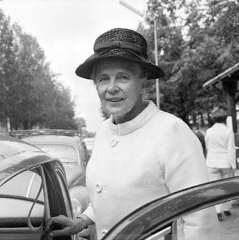 Photo of Alva Myrdal