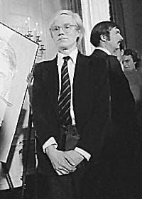 Photo of Andy Warhol