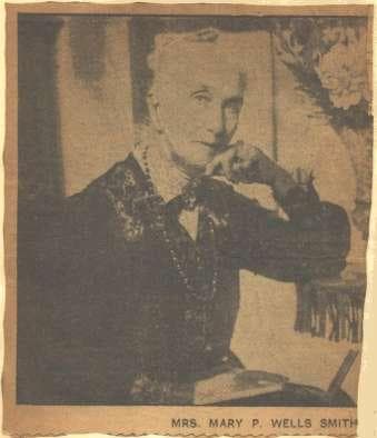 Photo of Mary P. Wells Smith
