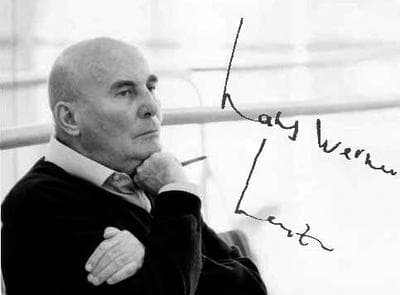Photo of Hans Werner Henze