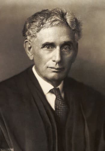 Photo of Louis Dembitz Brandeis