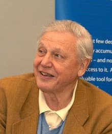 Photo of David Attenborough