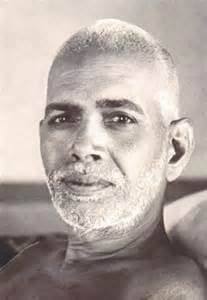 Photo of Ramana Maharshi.