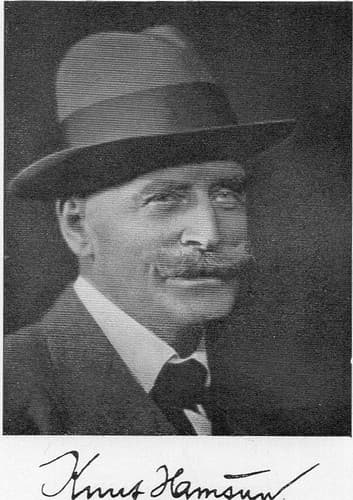 Photo of Knut Hamsun