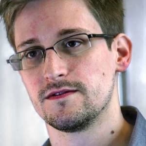 Photo of Edward Snowden