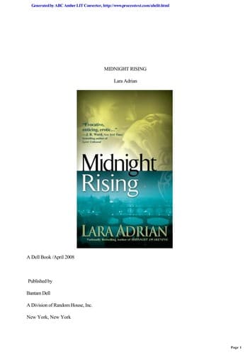 Cover image for Midnight rising