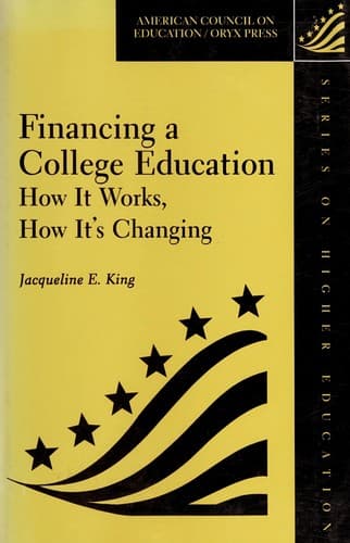 Cover image for Financing a college education