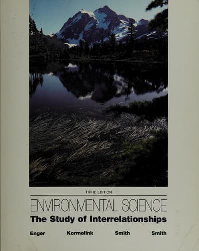 Cover image for Environmental science
