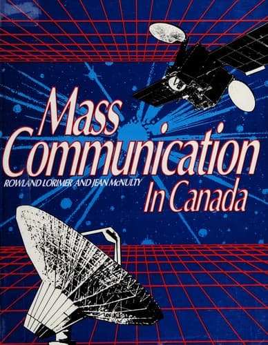 Cover image for Mass communication in Canada