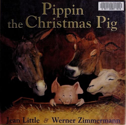 Cover image for Pippin the Christmas pig