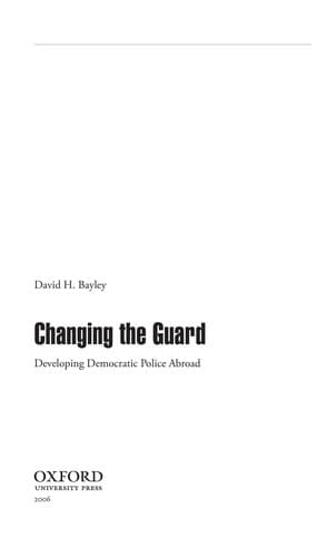 Cover image for Changing the guard