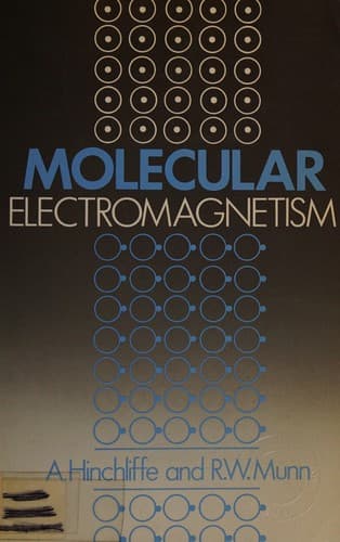 Cover image for Molecular electromagnetism