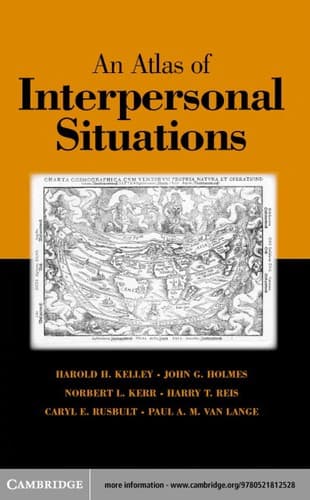 Cover image for An atlas of interpersonal situations