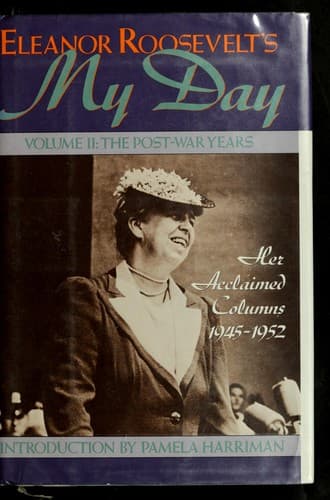 Cover image for Eleanor Roosevelt's My day