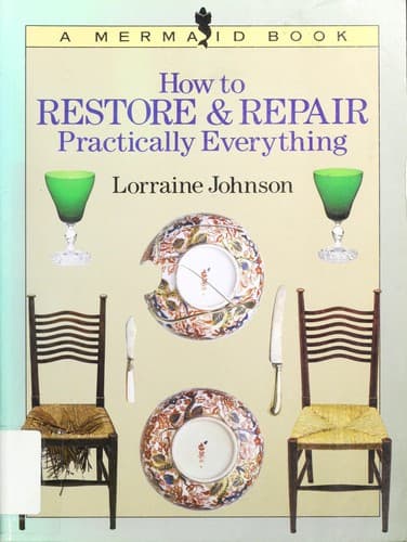 Cover image for How to restore & repair practically everything