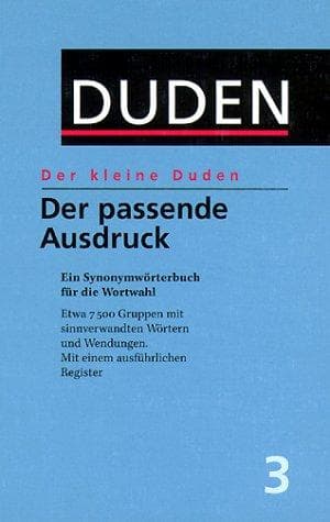 Cover image for Der Kleine Duden