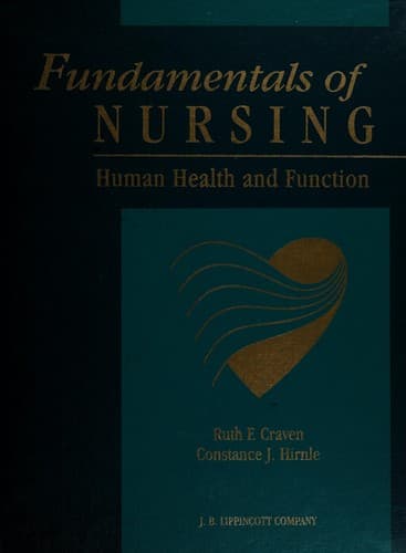 Cover image for Fundamentals of nursing