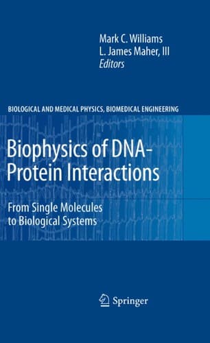 Cover image for Biophysics of DNA-protein interactions
