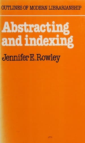 Cover image for Abstracting and indexing