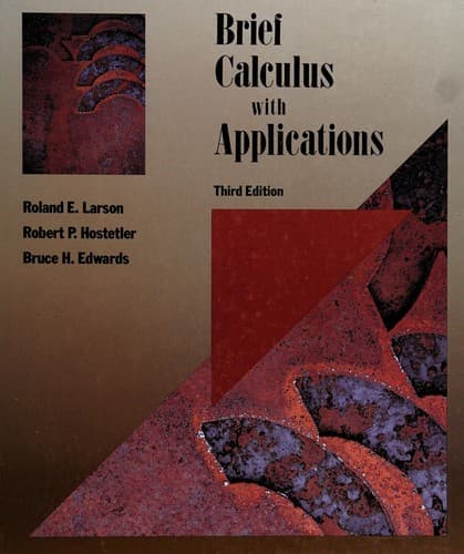 Cover image for Brief calculus with applications