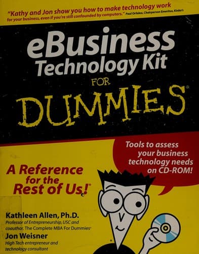 Cover image for Ebusiness technology kit for dummies