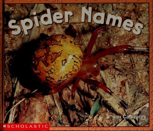 Cover image for Spider names