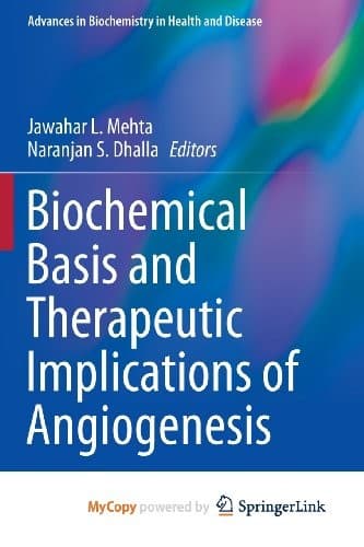 Cover image for Biochemical Basis and Therapeutic Implications of Angiogenesis