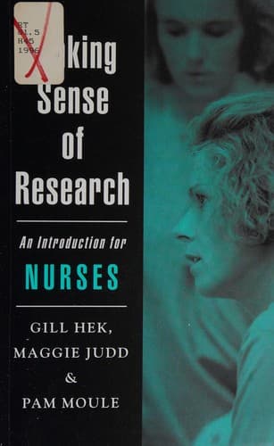 Cover image for Making sense of research