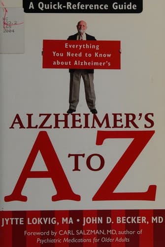 Cover image for Alzheimer's A to Z