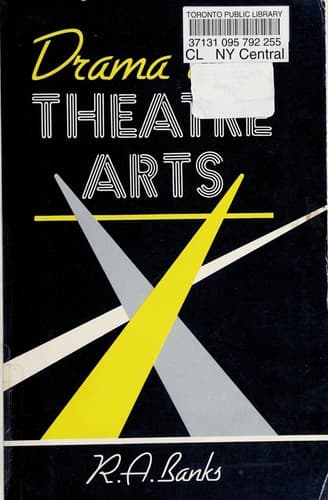 Cover image for Drama and Theatre Arts