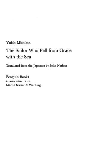 Cover image for The sailor who fell from grace with the sea