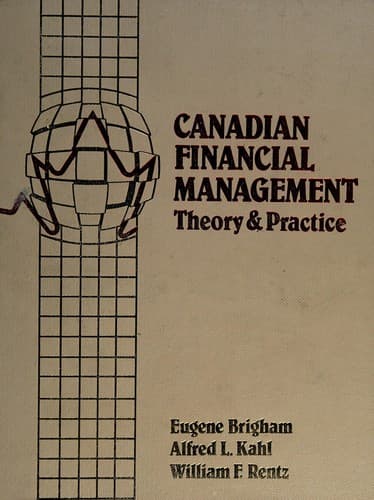 Cover image for Canadian financial management