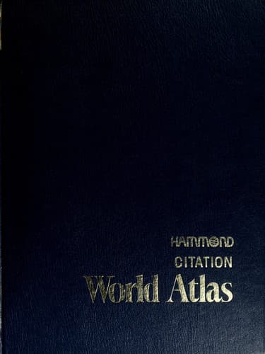 Cover image for Hammond citation world atlas