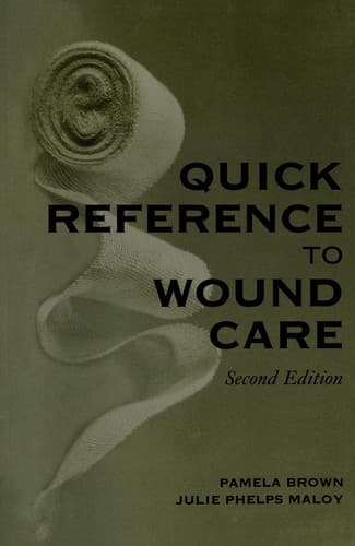 Cover image for Quick reference to wound care