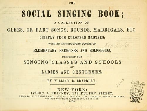 The Social singing book