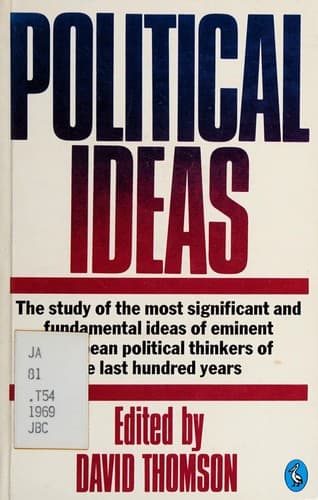 Cover image for Political Ideas (Pelican)