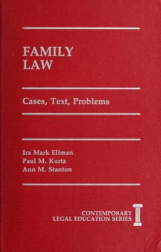 Cover image for Family law