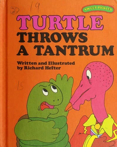 Cover image for Turtle throws a tantrum